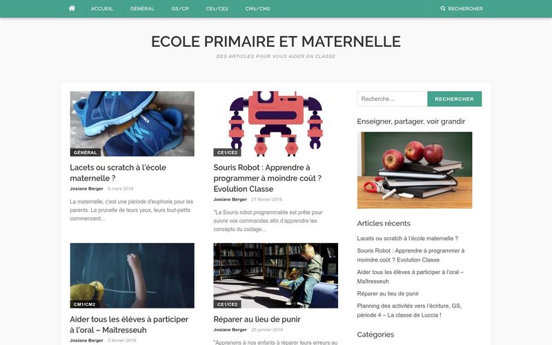 Ecole primaire et maternelle – Des articles pour vous aider en classe